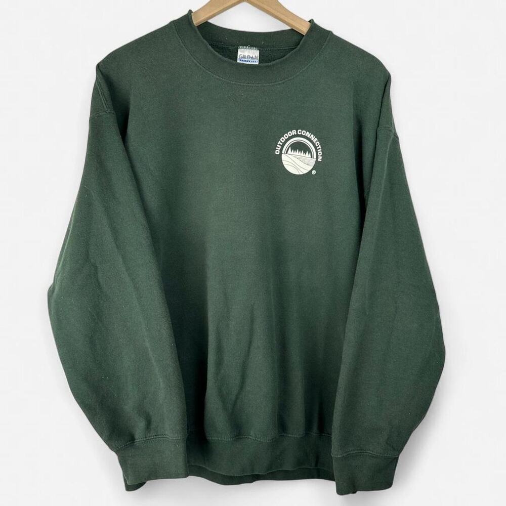 Outdoor connection graphic sweatshirt green Size L